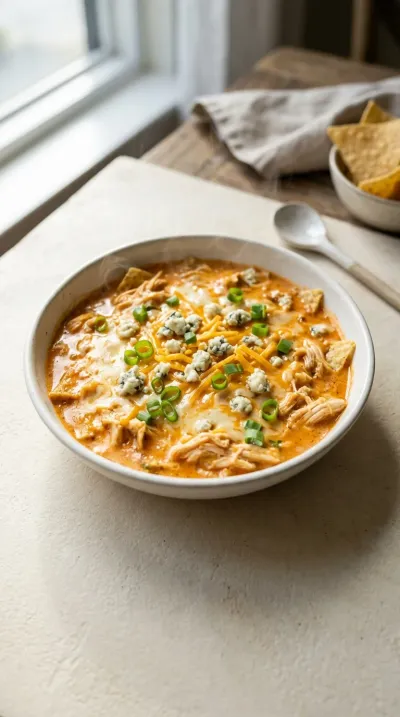 Buffalo Chicken Dip – Easy Crock Pot Recipe