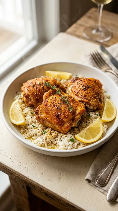 Old Bay Chicken Thighs – Easy Weeknight Dinner