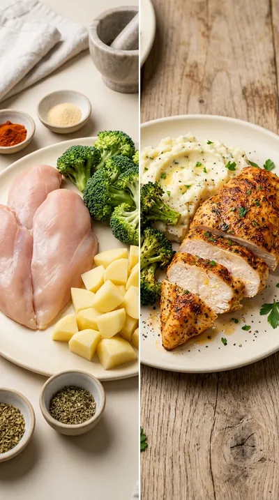Air Fryer Chicken Breast – Juicy Easy Dinner - ready to serve