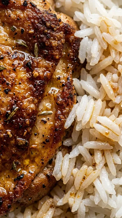 Chicken Thighs and Rice – Easy Weeknight One-Pot Meal - ingredients preparation