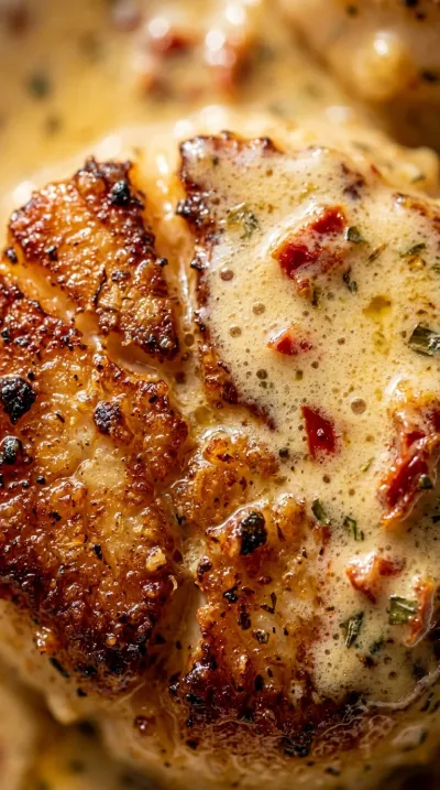 Creamy Tuscan Chicken with Spinach & Sun‑Dried Tomatoes - ingredients preparation