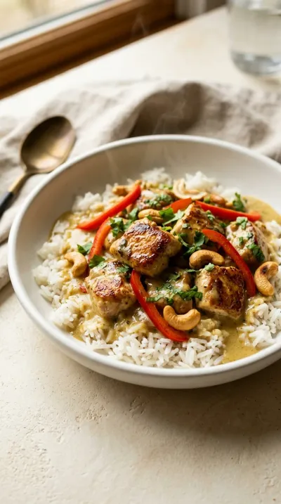 Coconut Chicken Curry – Ready in 30 Minutes