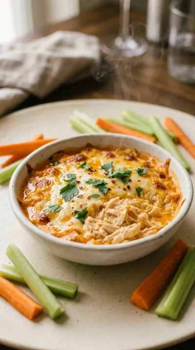 Hot Buffalo Chicken Dip