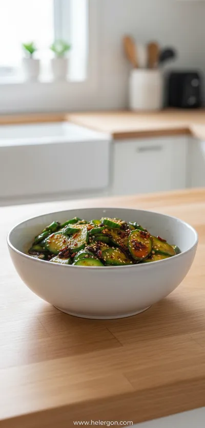 Easy Asian Cucumber Salad