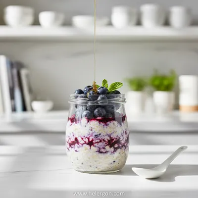 Blueberry Overnight Oats