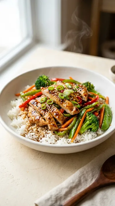 Easy Chicken Stir Fry With Vegetables