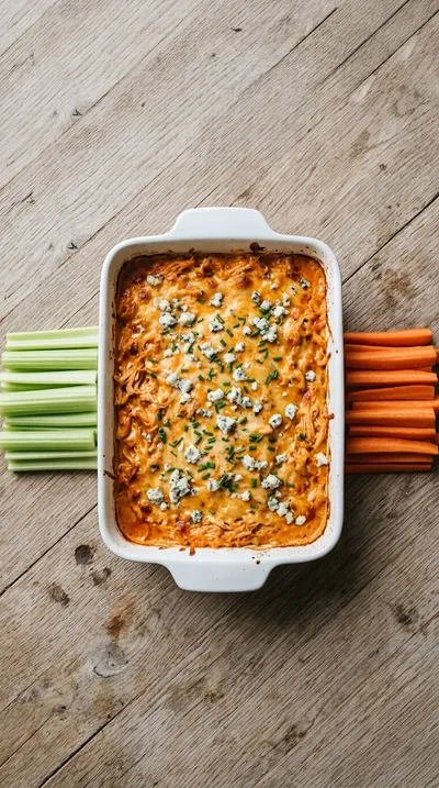 Best Buffalo Chicken Dip – 6-Ingredient Game Day Snack - cooking process