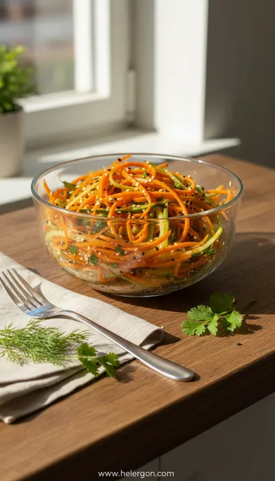 Cucumber Carrot Salad – Quick & Simple