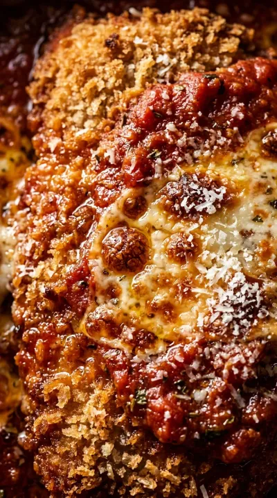 Crispy Chicken Parmesan (Restaurant Style) - ingredients preparation
