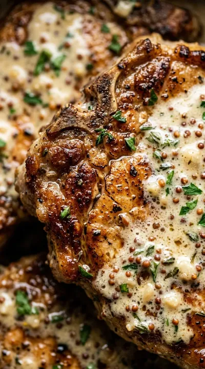 Creamy Garlic Chicken Thighs – Easy One-Pan Dinner - ingredients preparation