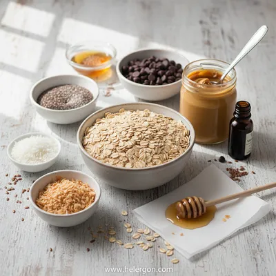 Energy Balls – Healthy No‑Bake Snack - cooking process