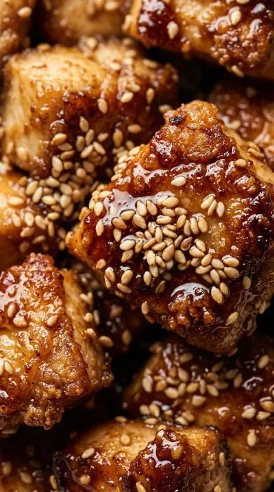 Sticky Sesame Chicken – Quick & Easy Weeknight Dinner - ingredients preparation