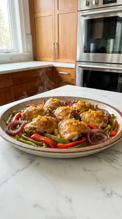 Hawaiian Chicken Sheet Pan Dinner