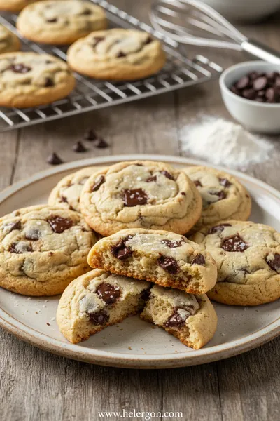 Soft Batch Chocolate Chip Cookies – Soft & Chewy