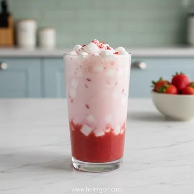 Strawberry Marshmallow Drink Recipe