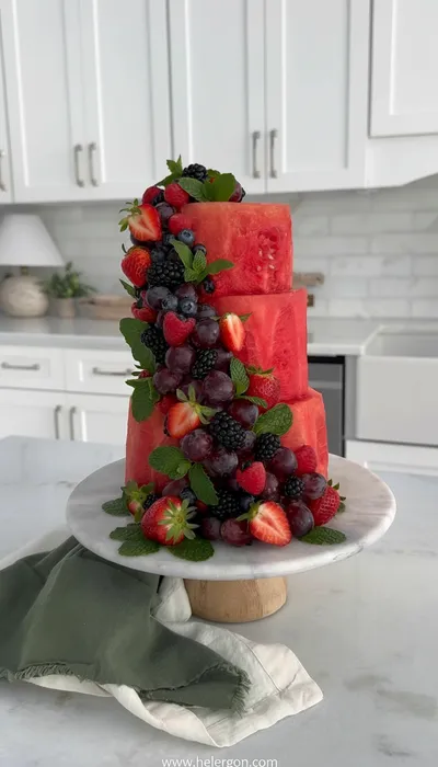 Watermelon Cake Recipe