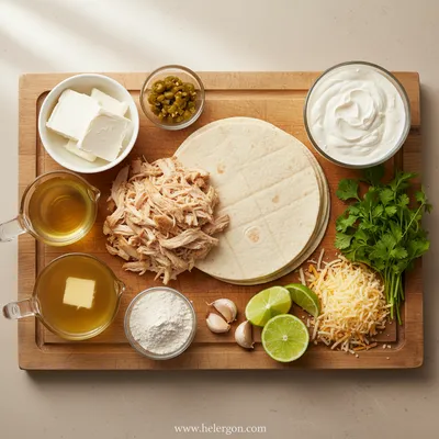 White Chicken Enchiladas – Easy 30‑Minute Meal - cooking process